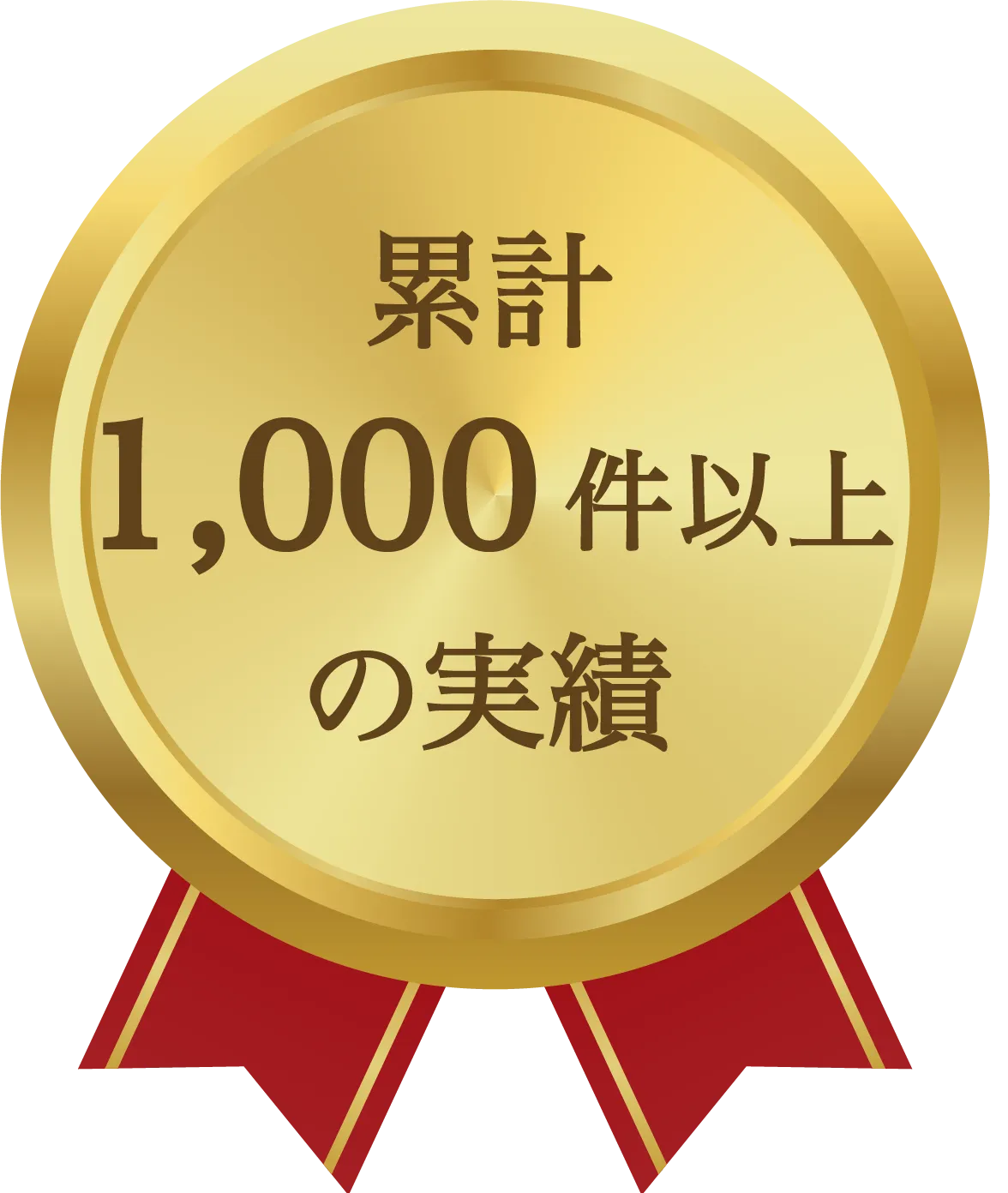 累計1000件以上の実績